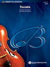 Toccata Orchestra Scores/Parts sheet music cover Thumbnail